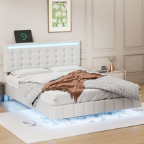 Floating deals bed wayfair